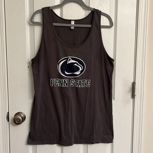 Penn State PSU American Apparel 50/50 Collection Dark Gray/Blue Tank Top XL